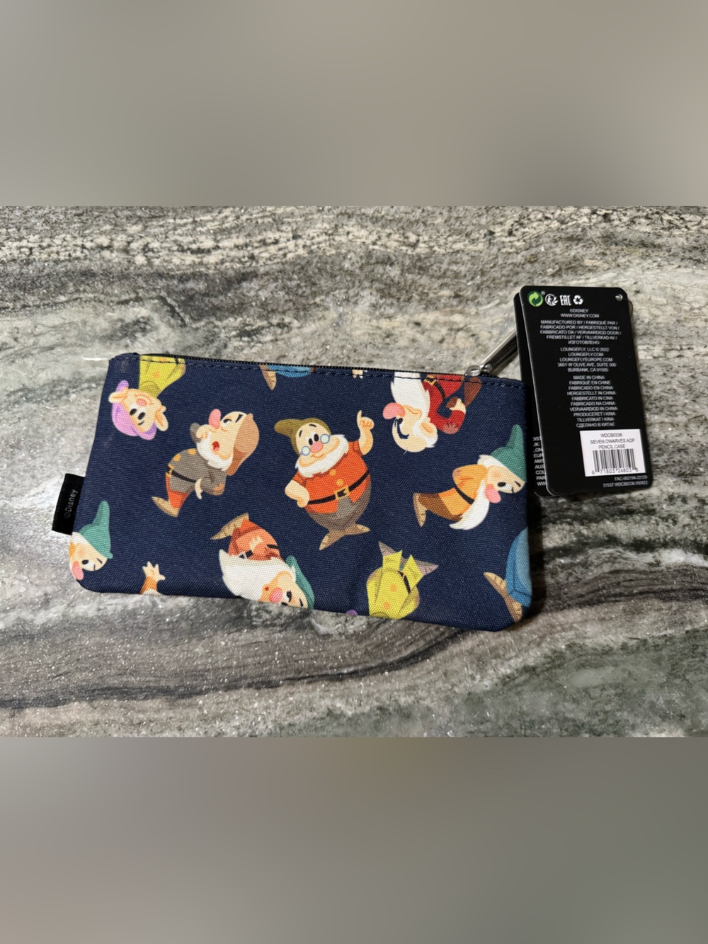 Loungefly Disney Seven Dwarves Pencil Case - Picture 2 of 5